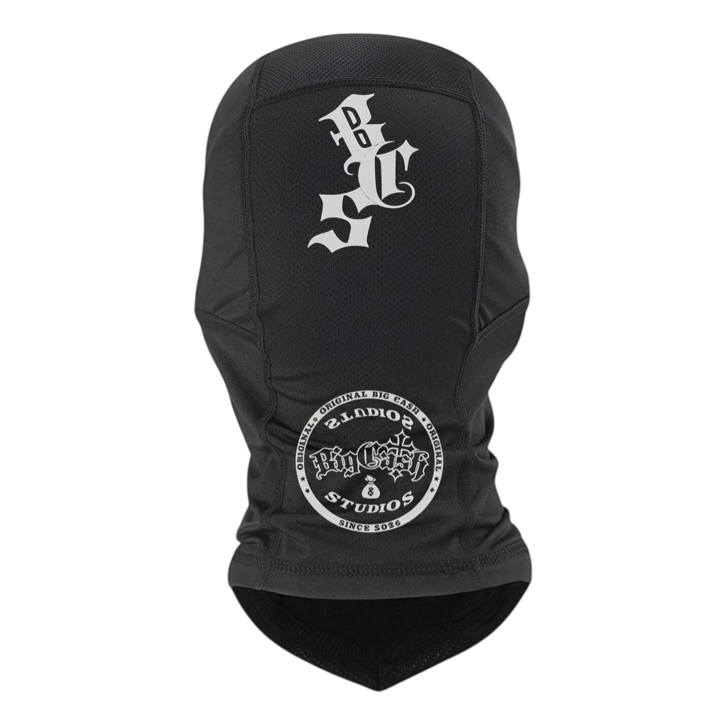 Balaclava BIGCASH Studios Premium – Negro Urbano
